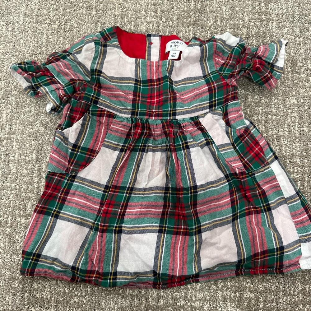 Plaid Christmas Dress